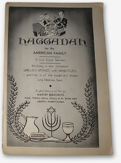 Original Haggadah Cover Original Haggadah Cover